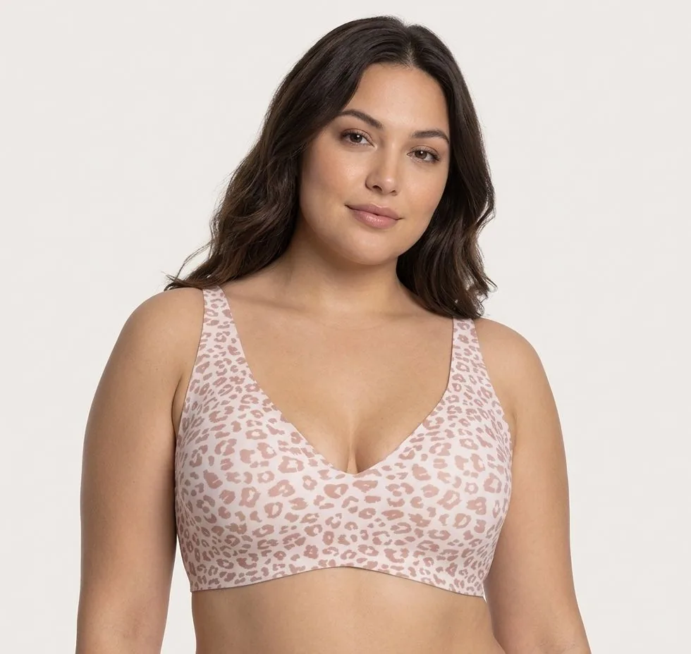 Jelly Flex Leopardato rosa, indossato