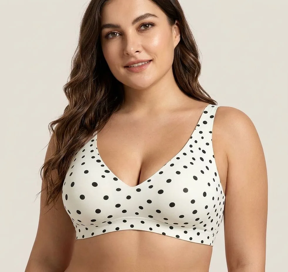 Jelly Flex Pois bianco, indossato